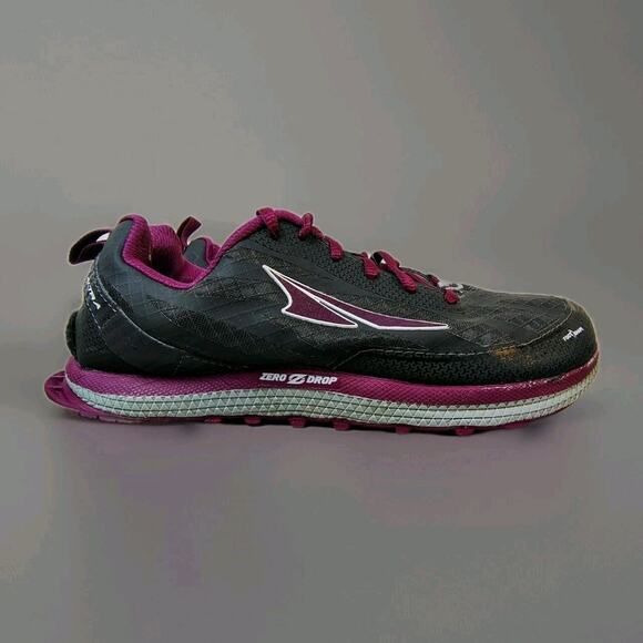 ALTRA Superior 3.5 Shoes Womens 6.5 Grey Trail Running Hiking Zero Drop Sneakers - Picture 2 of 16